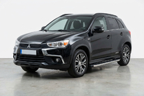 Mitsubishi ASX 2010-2023 Side Steps BlackLine (2 pcs, Aluminum) photo 1