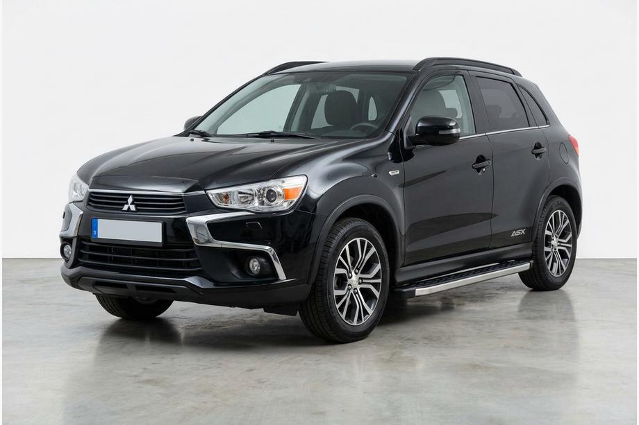 Mitsubishi ASX 2010-2023 Side Steps BlackLine (2 pcs, Aluminum) Image