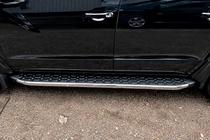Volkswagen Amarok 2010-2022 Side Steps BlackLine (2 pcs, Aluminum) photo 2