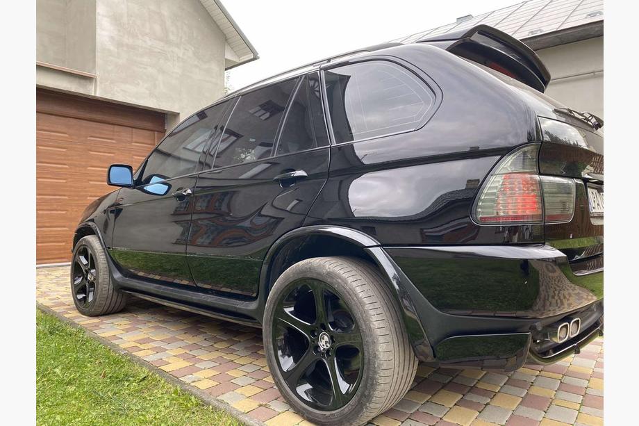 BMW X5 E53 1999–2006 ALPINA fender arch trims (6 pcs, paintable) Image