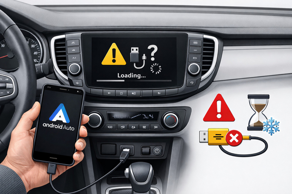 Why Android Auto isn’t working or keeps freezing