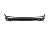 Audi Q5 2017-2025 Rear diffuser SQ5-Style (2017-2020, with exhaust tips and fender flares) photo 2