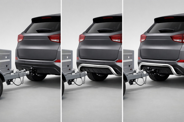 What to choose for a car with a trailer: towbar, rear bar or both