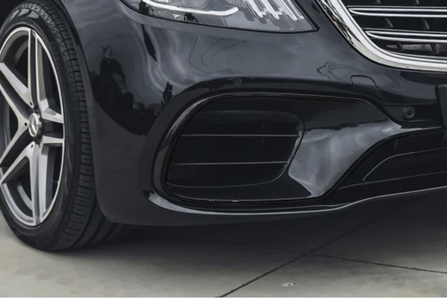 Mercedes S-class W222 2013-2022 Front bumper trim bezel S63 2018-2020 (right) Image