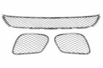 Mercedes S-class W222 2013-2022 Bumper Grilles Set 2018-2021 (S65 AMG, chrome) photo 2