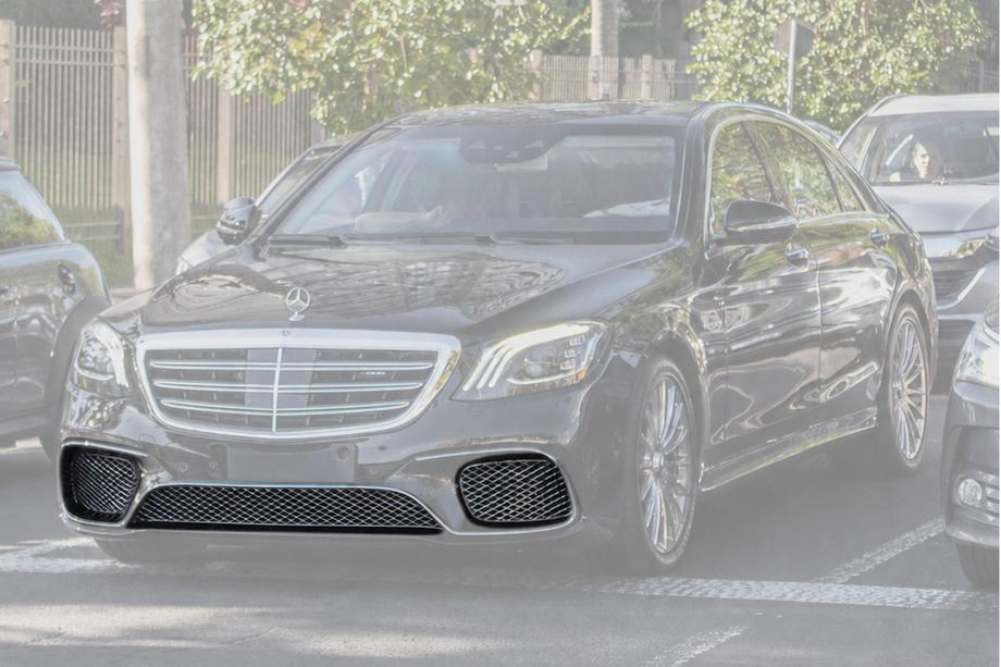 Mercedes S-class W222 2013-2022 Bumper Grilles Set 2018-2021 (S65 AMG, chrome) Image