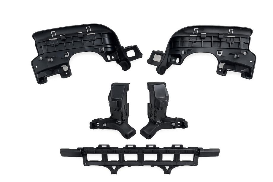 Mercedes GLC coupe C253 2016-2023 Diffuser & exhaust tip mounting kit (set) Photo 1