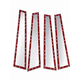 Stainless steel pillar covers Maybach (stainless) Mercedes S-сlass W222 2013-2022 photo 2
