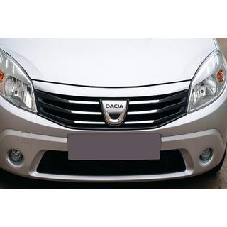 Front Grille Trim (Stainless Steel) Dacia Sandero 2007-2013 photo 1