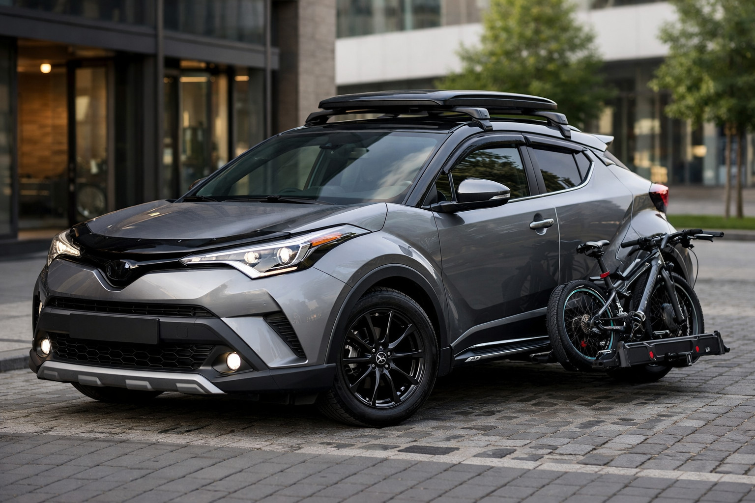 What to add to a Toyota C-HR for the city without looking tacky