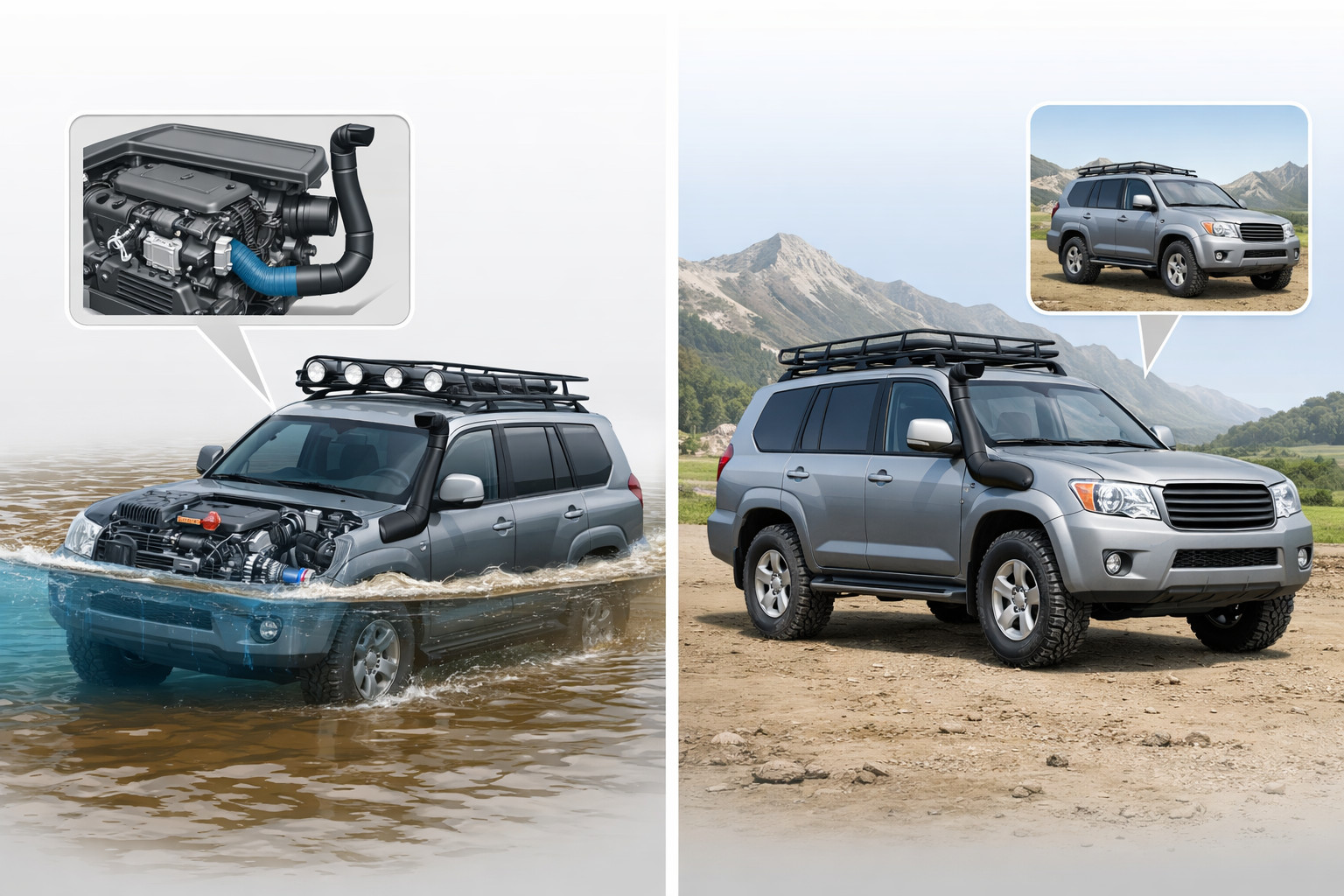 Snorkel: When it’s truly needed—and when it’s just for looks