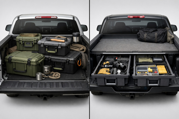 Expedition boxes or bed organizers: What’s better for trips and work