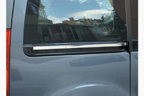 Citroen Berlingo 2008-2018 Chrome moldings for sliding doors (2 pcs, stainless steel) photo 1