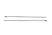 Citroen Berlingo 2008-2018 Chrome moldings for sliding doors (2 pcs, stainless steel) photo 2