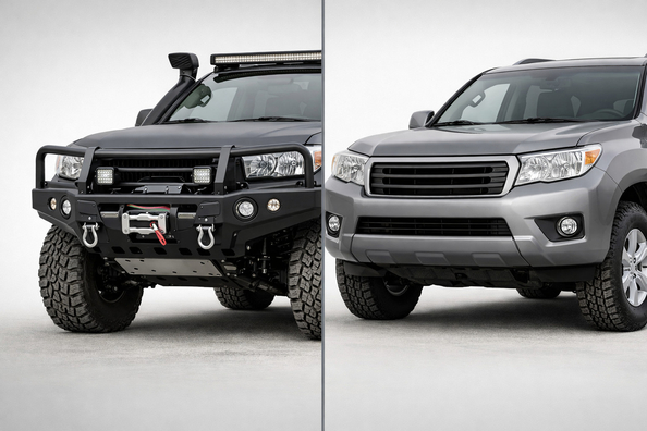 Off-road bumper or OEM: Who should consider a swap?
