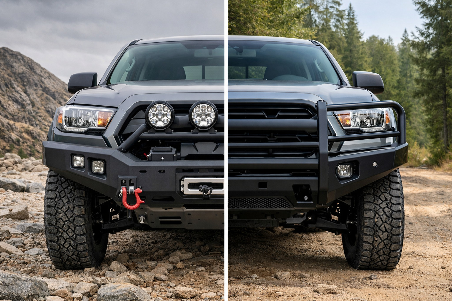 Off-road bumper or front protection: what suits different scenarios?