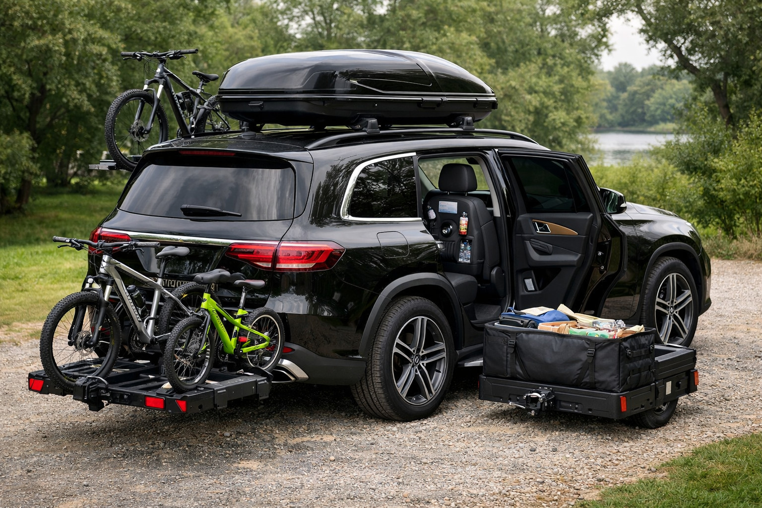 What to add to the Mercedes GLS X167 for family trips and daily comfort