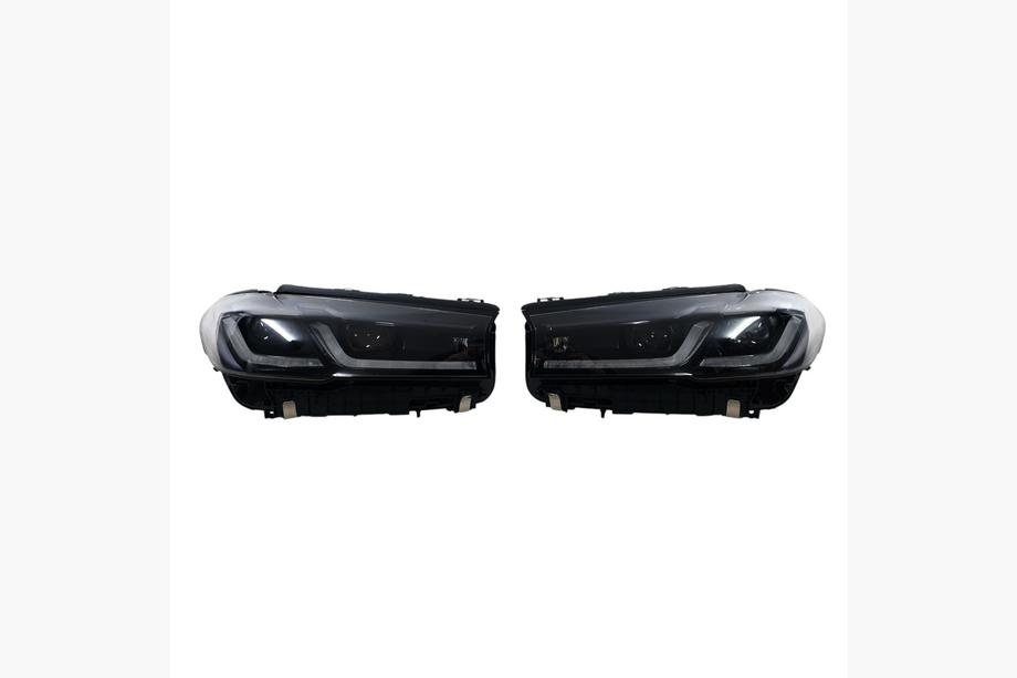 BMW 5 Series G30/G31 2017–2023 Front headlights LCI Full Led Shadow (bumper replacement) Image