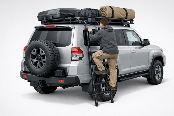 Ladder for an off-road vehicle: when it’s truly needed for roof access