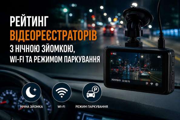 Dash cam ranking: night vision, Wi‑Fi and parking mode Photo 1
