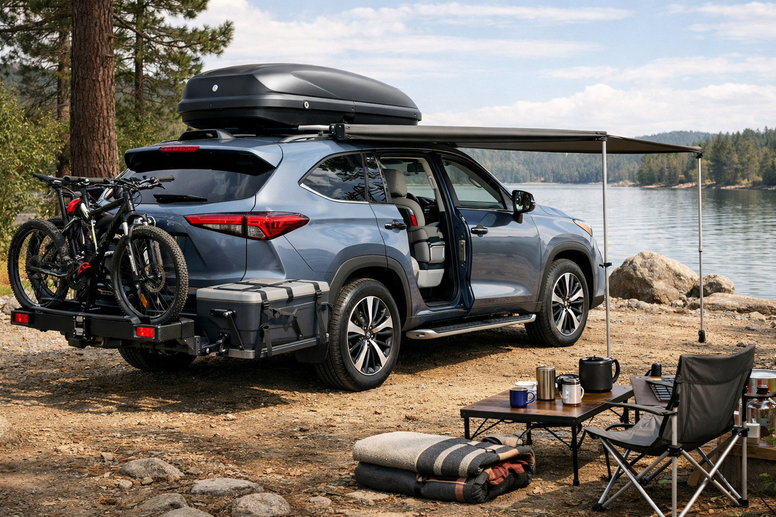 Toyota Highlander upgrade package for family and long trips