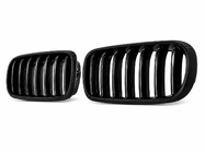 BMW X6 F16 2014-2019 Kidney Grille 1 Bar (Gloss Black) photo 1