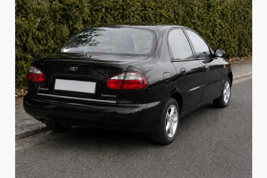 Daewoo Lanos 1998-2017 Trunk trim stainless steel Image