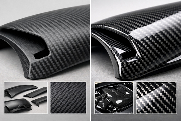 Dry vs wet carbon: what’s the difference and which to choose