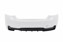 BMW 4 Series F32/F33/F36 2012-2020 Rear diffuser for single-side dual exhaust (for M-Sport, ABS) photo 2