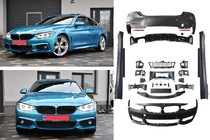 BMW 4 Series F32/F33/F36 2012-2020 M-Sport Body Kit Set (for F32) Single-side dual exhaust photo 2
