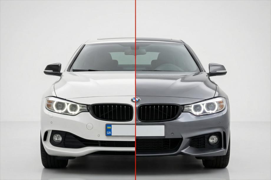 BMW 4 Series F32/F33/F36 2012-2020 M-Sport Body Kit Set (for F32) Single-side dual exhaust Image