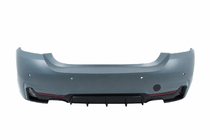 BMW 4 Series F32/F33/F36 2012-2020 Rear bumper with diffuser for dual twin exhaust (both sides) M-Sport photo 1