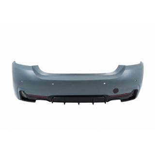 Rear bumper with diffuser for dual twin exhaust (both sides) M-Sport BMW 4 Series F32/F33/F36 2012-2020