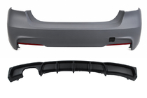 BMW 3 Series F30/F31 2012-2019 Rear bumper with diffuser for single-side dual exhaust M-Sport (for F30) photo 1