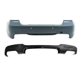 Rear bumper with diffuser for dual twin exhaust (left/right) M-Sport (for E90 2008-2011) BMW 3 Series E90/E91 2005-2011
