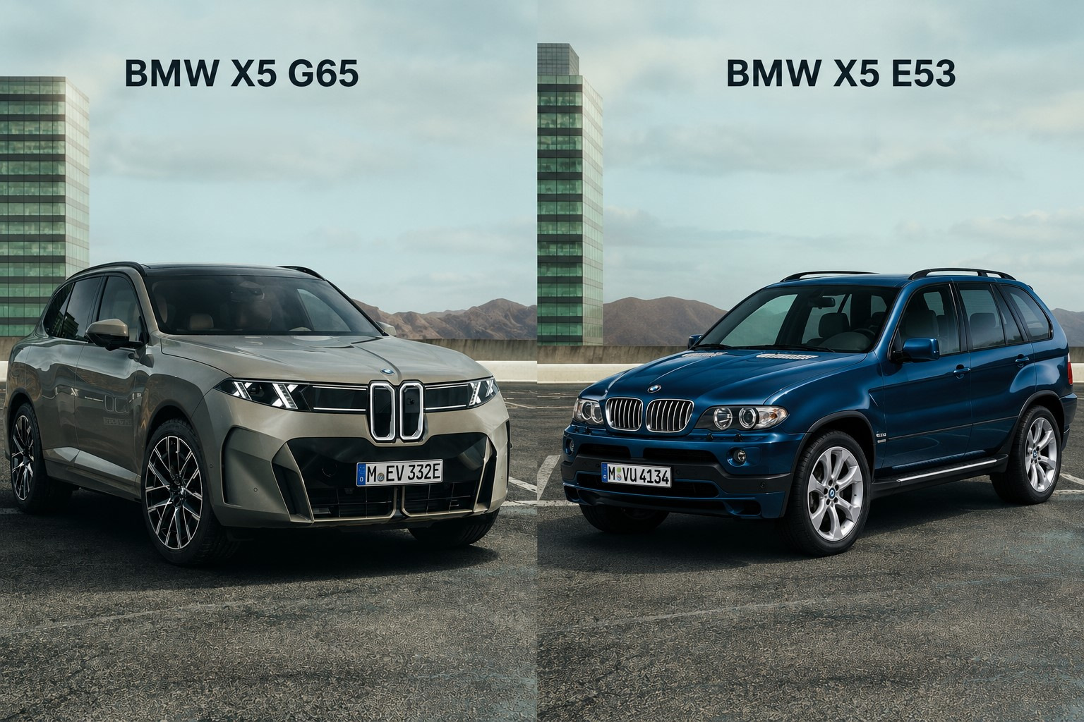 BMW X5 G65 vs BMW X5 E53: how the legendary SUV changed in over 25 years