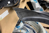 Volkswagen Caddy 2015-2020 Clearance Front Lip Add-on DPT (paintable) photo 3