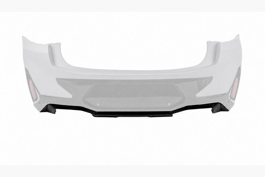 BMW X4 G02 2018- Rear bumper diffuser X4M 2022-2024 (lower section) Image