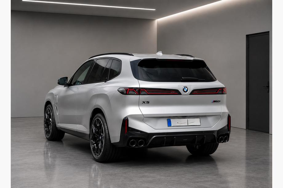 BMW X5 G65 2027– Rear bumper diffuser Paradigma Image