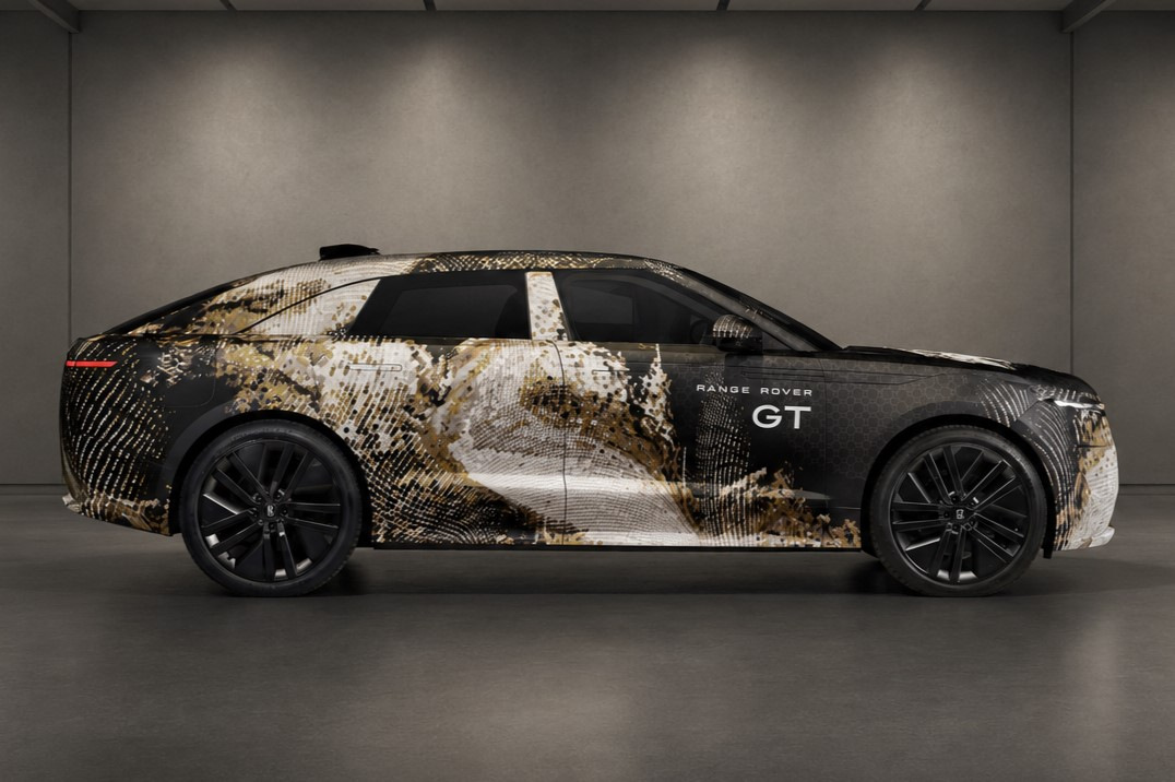 New Range Rover GT unveiled officially: electric grand tourer on EMA platform