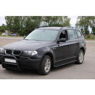 Side steps KB001 Black (stainless steel) BMW X3 E83 2003-2010 photo 2