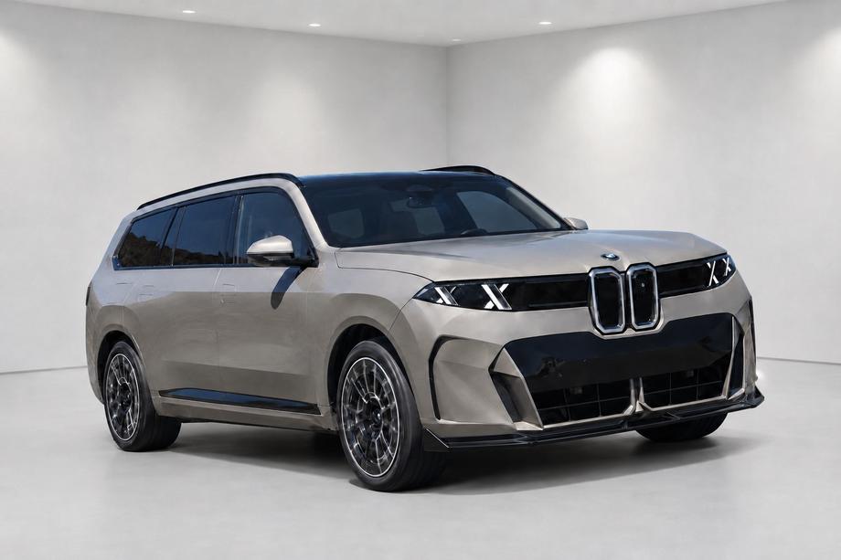 BMW X7 G67 2027– Front Lip Spoiler Paradigm Black Knight Image