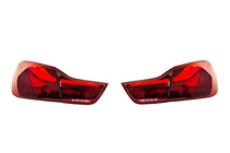 BMW 4 Series F32/F33/F36 2012-2020 M4 Style Red Tail Lights photo 1