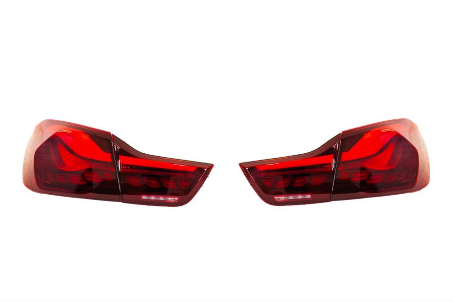BMW 4 Series F32/F33/F36 2012-2020 M4 Style Red Tail Lights Image