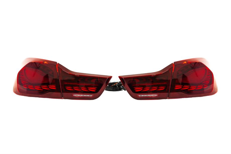 BMW 4 Series F32/F33/F36 2012-2020 GTS Style Red Tail Lights Image