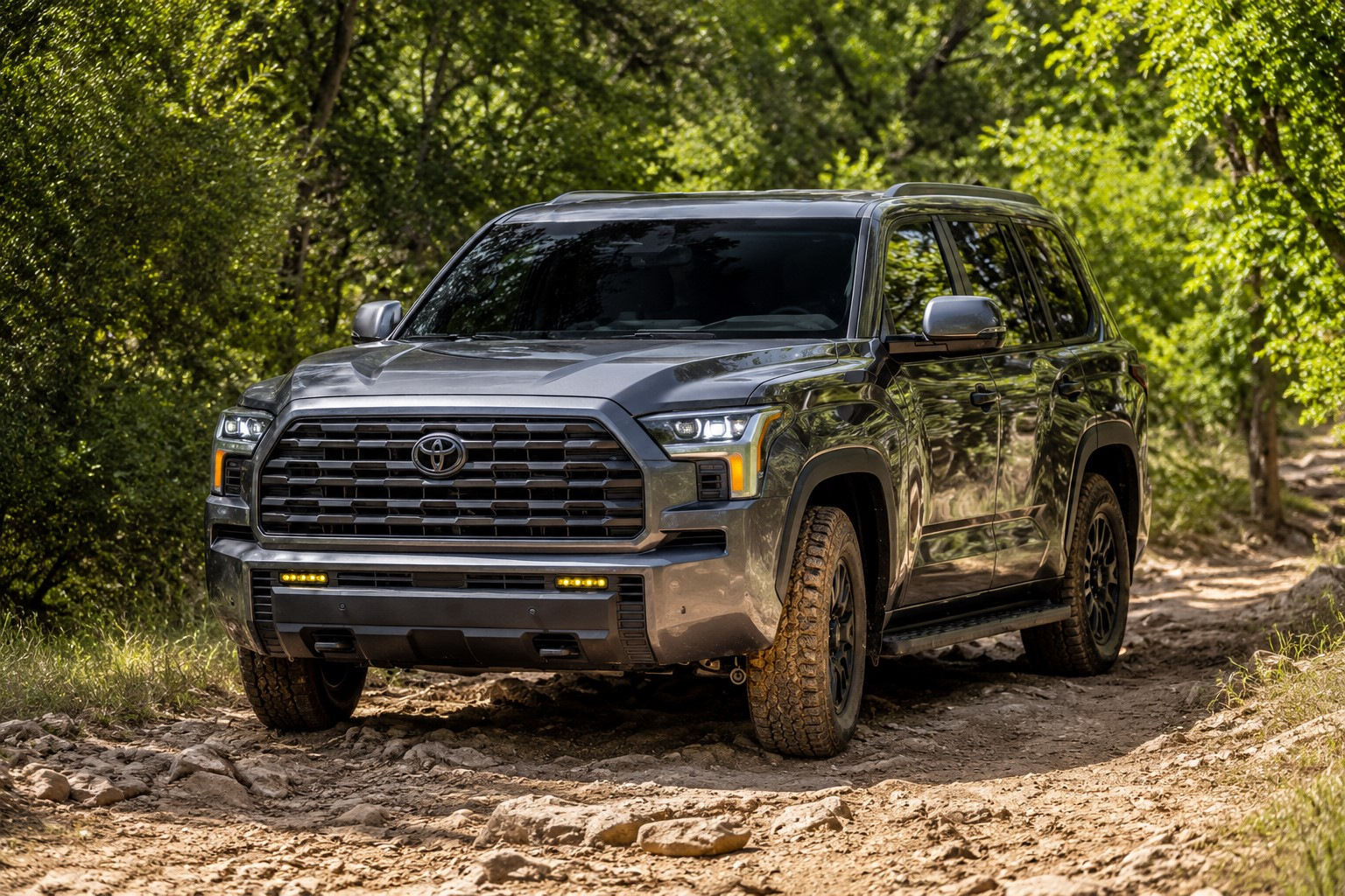 Toyota Sequoia 2027 gets a facelift and factory Trailhunter off-road package