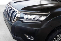 Toyota Land Cruiser Prado 150 2009-2023 Clearance headlight eyelid, left (1 pc, for LED) photo 1