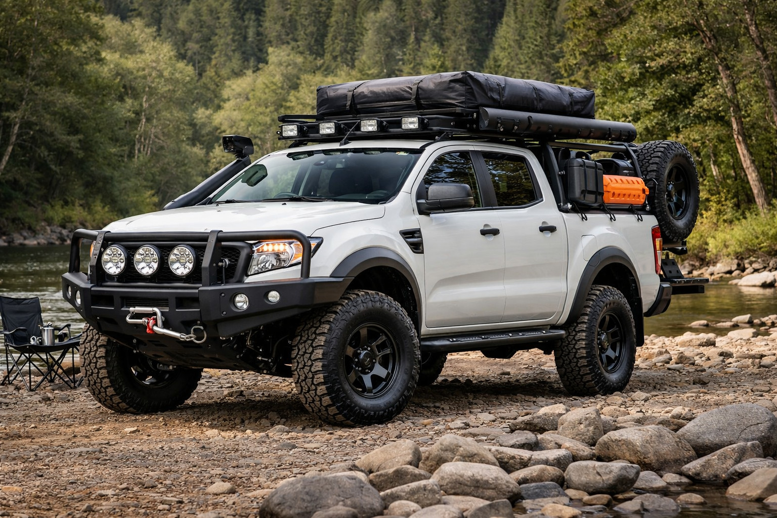 Ford Ranger 2011-2022 upgrade package for work and outdoor trips