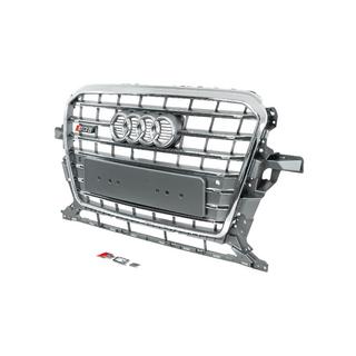 SQ-Style front grille (2012-2017, grey with chrome) photo 2