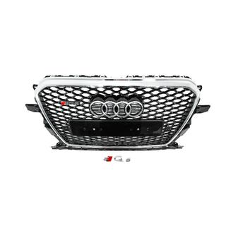 RSQ-Style front grille (2012-2017, black with chrome) photo 4